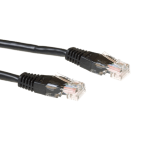 Cat 6 UTP Patch Cable - Black