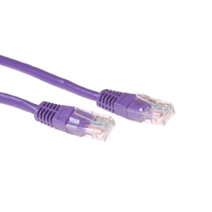 Cat 6 UTP Patch Cable - Purple