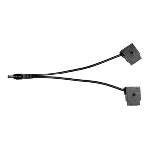 2.5mm Male Power Cable to Dual Female D Taps (6