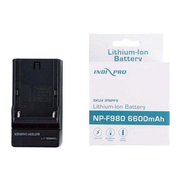 Chargeur de batterie unique Indipro la série NP-F de la série NP-F