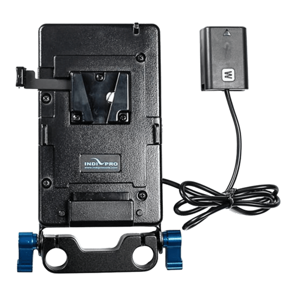 Placa adaptadora de batería de montaje en V Indipro (Sony NP-FW50)