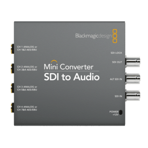 Blackmagic Mini Converter - SDI to Audio