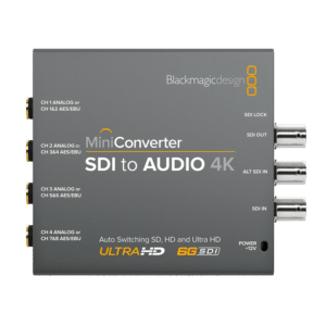 Blackmagic Mini Converter - SDI to Audio 4K