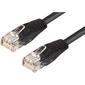 KEM Cat 6 UTP patch cable - Black