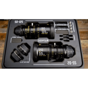 DZOFilm Pictor Zoom Bundle-Black (20-55/50-125mm) T2.8 in Safety Case