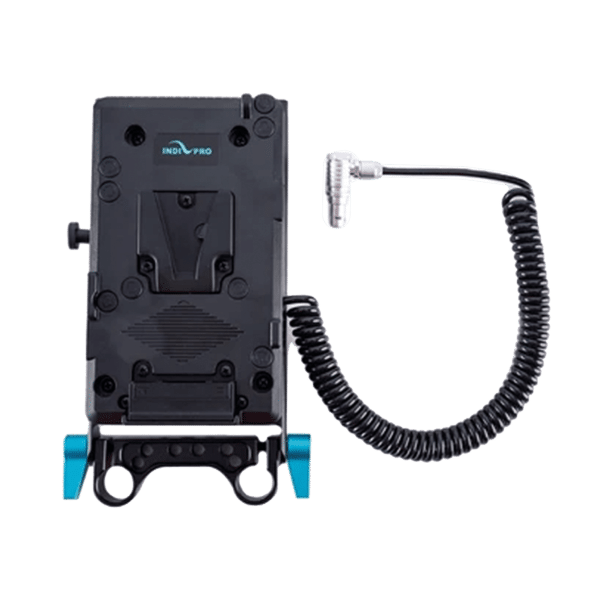 Indipro V-Mount Plate (avec support de tige de 15 mm (Dual-Tap Sorties) - Image 8