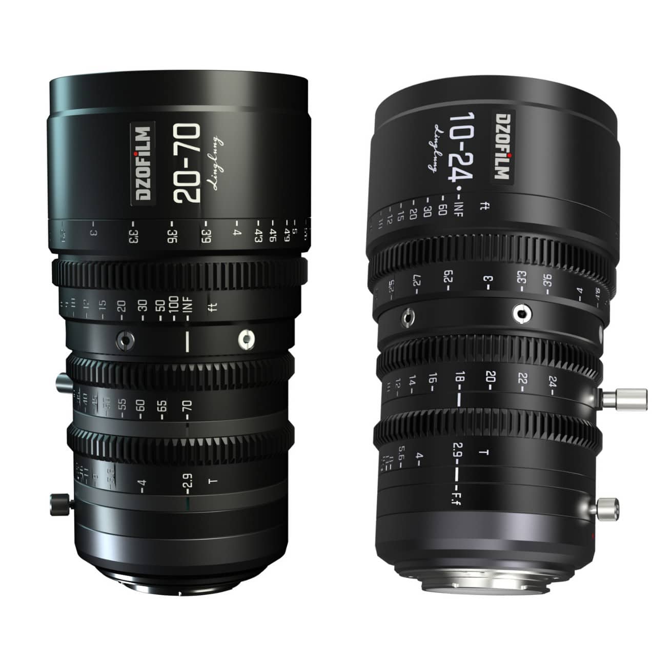 DZOFilm Bundle LingLung 20-70 & 10-24 - Metric