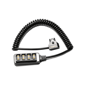 Coiled 4 Way D-Tap Splitter Cable Converter (24-36