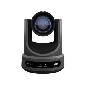 PTZOptics Link 4K 12X Dante AV-H, Tracking, Livestream Camera - Gray