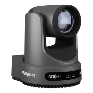 PTZOptics Move 4K 12X NDI, Tracking, Livestream Camera - Gray