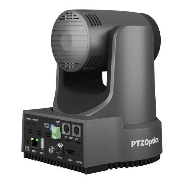 PTZOptics Move 4K 12x NDI, Tracking, Livestream -Kamera - Grau - Bild 4