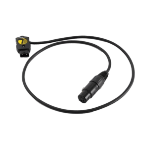 Safetap connector cable to 4-pin XLR cable (28