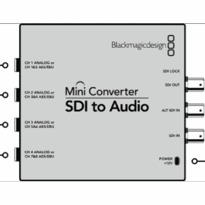 Blackmagic Mini Converter - SDI to Audio