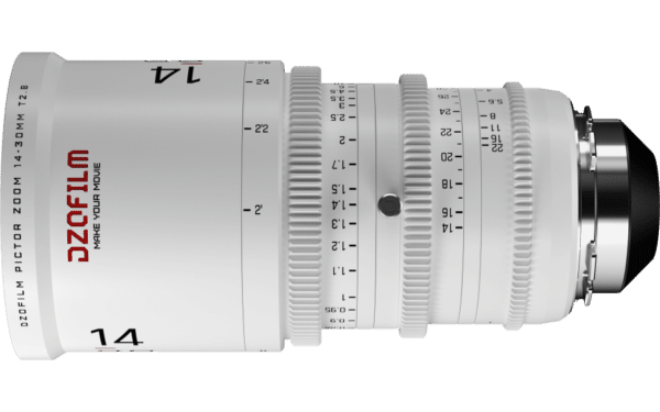 DZOFilm Pictor Zoom Lens 14-30mm T2.8 (EF &amp; PL) White - Image 2
