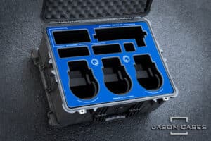 Hardcase for 3x PTZOptics Move 4K/SE camera + PT-Joy controller