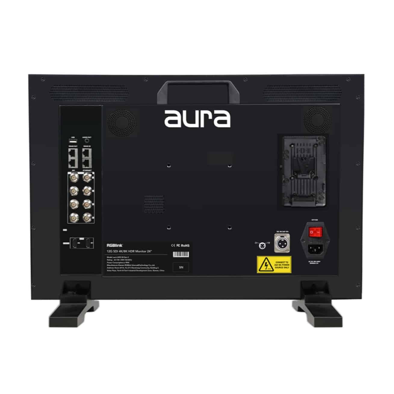 RGBlink AURA UHD 24 RMS 2380U – 24” 4K HDR Broadcast Monitor (12G-SDI) - Image 3