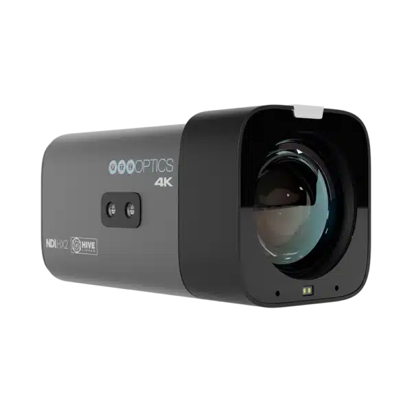 PTZOptics Studio 4K 12X Zoom Camera - Gray